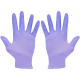Manusi nitril XL pentru examinare violet Nitrylex Basic Mercator